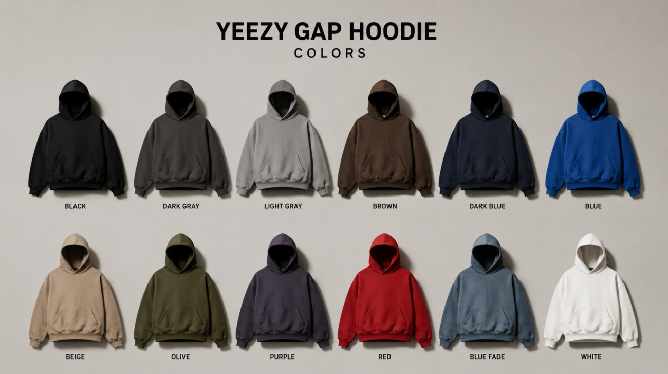 Yeezy Gap Hoodie Colors: Every Colorway Ranked and Explained