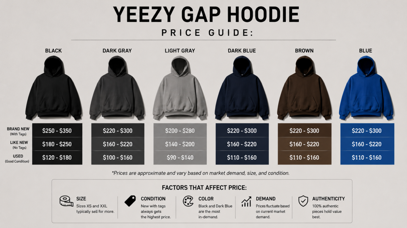 Yeezy Gap Hoodie Price Guide: What to Expect in 2026