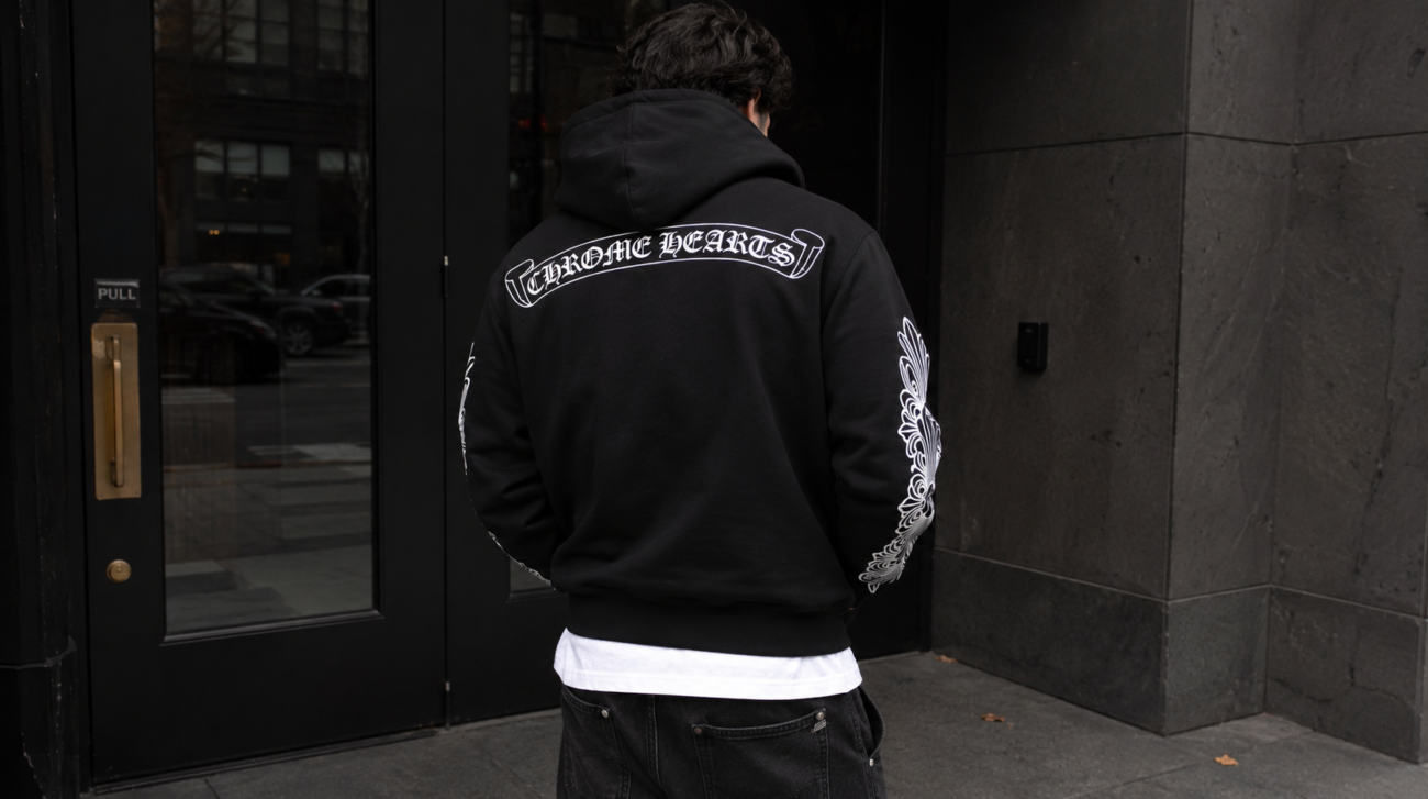 Chrome Hearts Script Hoodie — Gothic Typography Explained