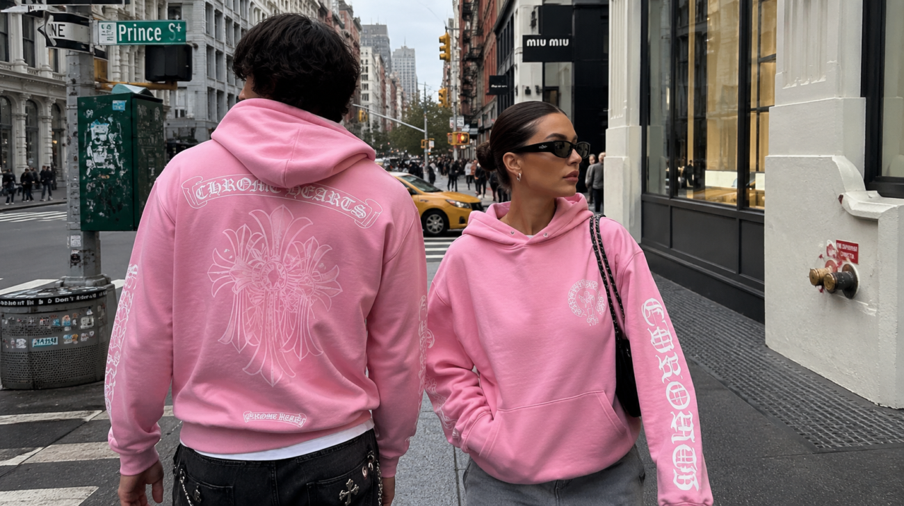 Chrome Hearts Pink Hoodie — The Statement Colorway