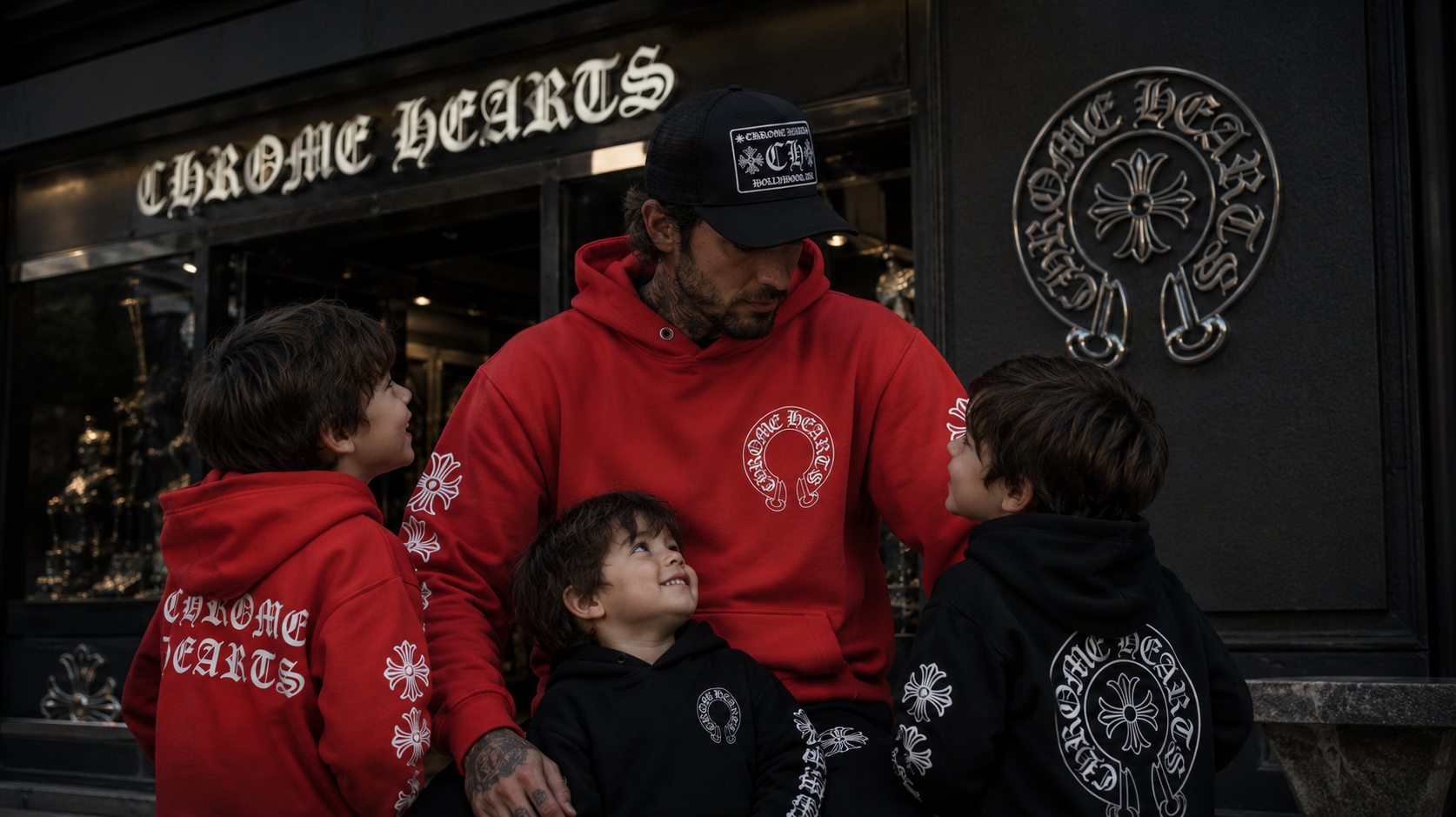 Chrome Hearts Red Hoodie — The Collector's Colorway