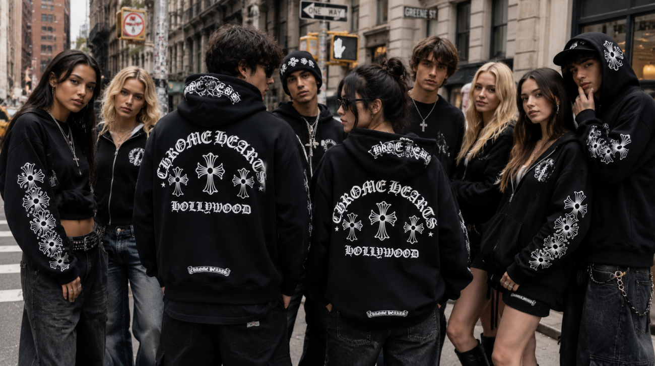 Chrome Hearts Hollywood Hoodie — The LA Statement Piece
