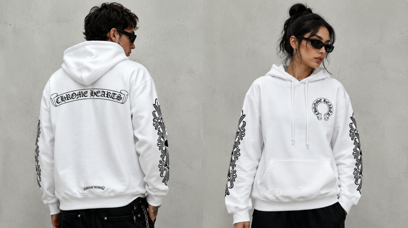 Chrome Hearts White Hoodie — The Elevated Colorway